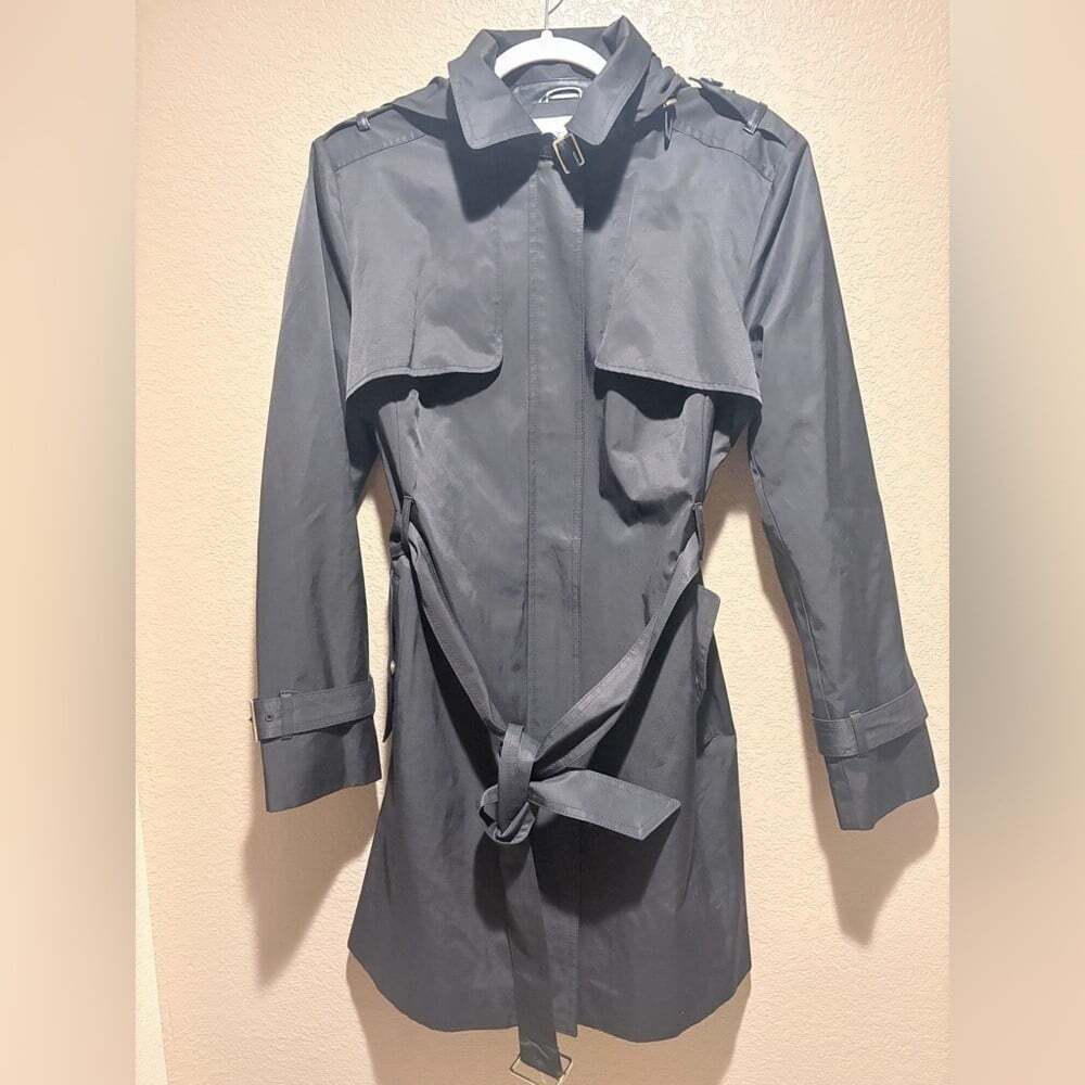 Cole Haan Signature Black Rain Jacket NWOT Size XL